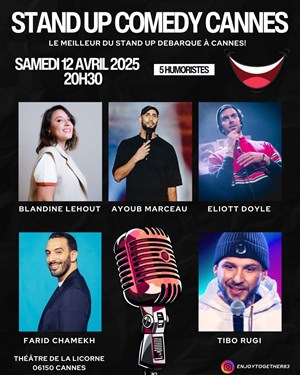 Affiche de Stand Up Comedy Club Cannes
