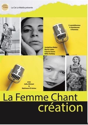 Affiche de La femme chant