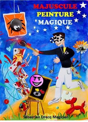 Affiche de Majuscule Peinture Magique