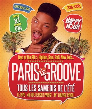 Affiche de Paris a le Groove | été 2013