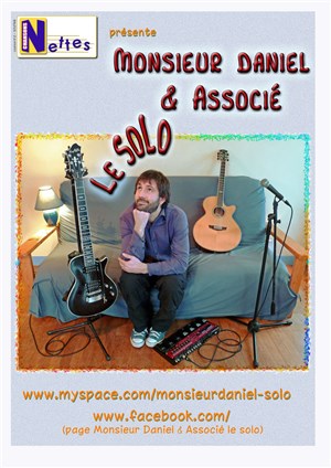 Affiche de Monsieur Daniel & Associé le solo