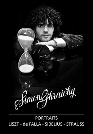 Affiche de Simon Ghraichy au piano - Portraits