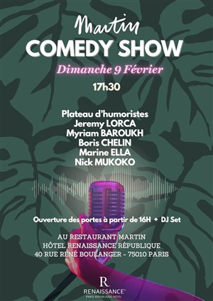 Affiche de Martin Comedy Show