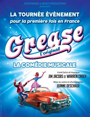 Affiche de Grease - l'original | Strasbourg