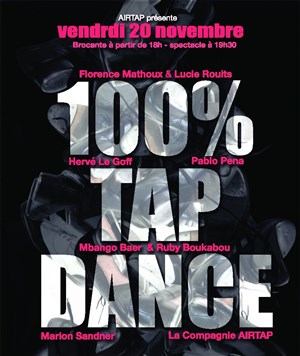 Affiche de Soirée Airtap 100% Tap Dance