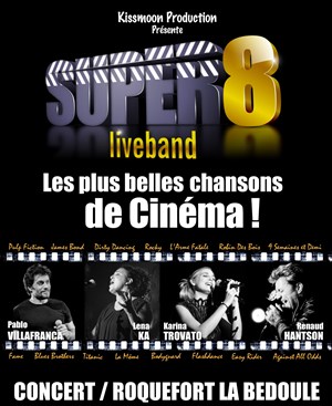 Affiche de Super8 liveband