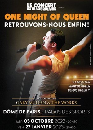 Affiche de One night of Queen
