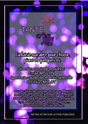 Affiche de Tante Lilly