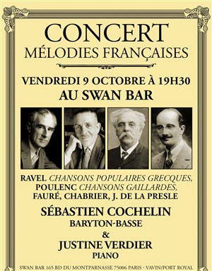 Affiche de Mélodies Françaises