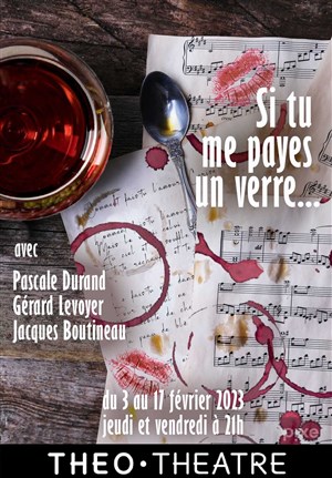 Affiche de Si tu me payes un verre...