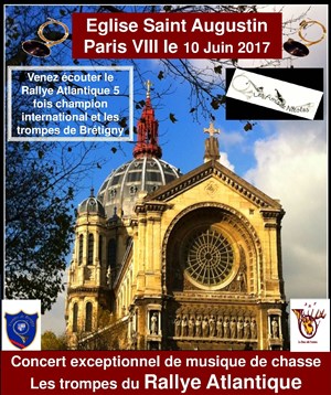 Affiche de Rallye Atlantique - Concert exceptionnel de trompes