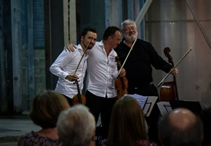 Affiche de Trio à cordes : Pierre Strauch, Laurent Camatte & Léo Marillier