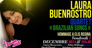 Affiche de Laura Buenrostro Quartet " Brazilian Songs " | Hommage à Elis Regina