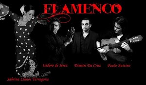 Affiche de Flamenco à la péniche Anako