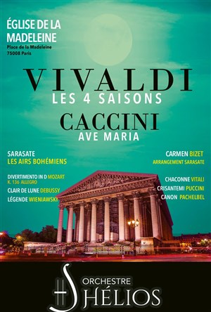 Affiche de Les 4 Saisons de Vivaldi, Ave Maria et Célèbres Concertos