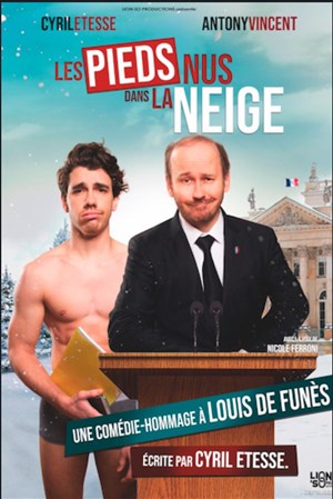 Affiche de Les pieds nus dans la neige