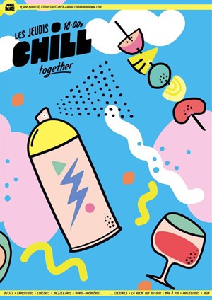 Affiche de Soirée spéciale Brésil et coupe du monde ! | Chill Together