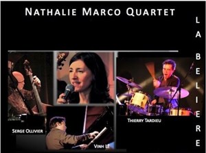 Affiche de Nathalie Marco Quartet | Jazz & Swingin' the Pop !