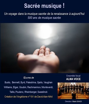 Affiche de Voyage dans la musique sacrée de la renaissance à aujourd'hui