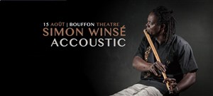 Affiche de Simon Winsé en accoustic