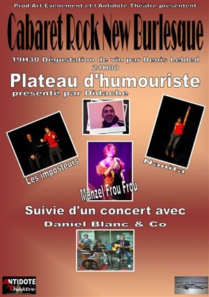 Affiche de Cabaret rock new burlesque