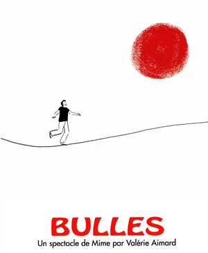 Affiche de Bulles...mime et violoncelle