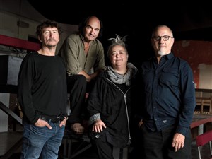 Affiche de Jacky Molard et François Corneloup 4tet : Entre les terres