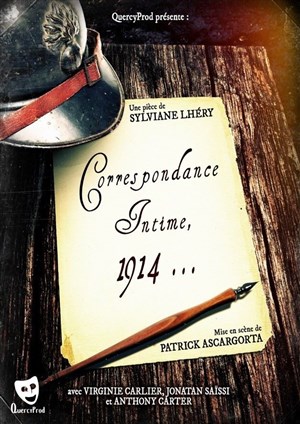 Affiche de Correspondance intime 1914...