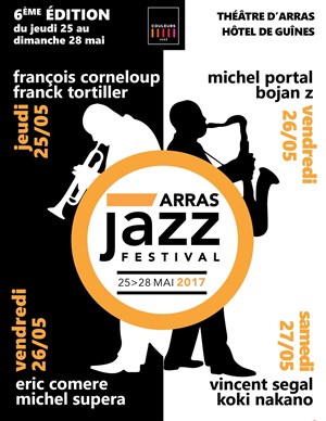 Affiche de Arras Jazz Festival 2017 | Pass 4 jours