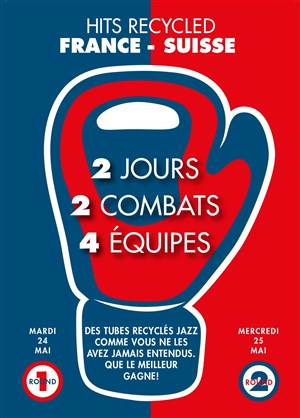 Affiche de Sting by Gauthier Toux Trio vs U2 by Florian Favre Trio