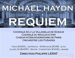 Affiche de Concert trois choeurs et orchestre