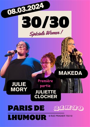 Affiche de Julie Mory et Makeda