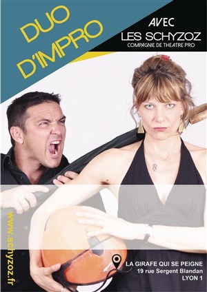 Affiche de Les Schyzoz dans Duo d'Impro