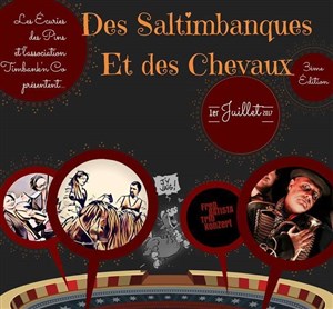 Affiche de Des Saltimbanques et des Chevaux 3ème Edition