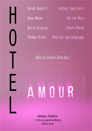 Affiche de Hotel Amour