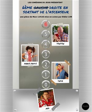 Affiche de 6ème droite en sortant de l'ascenseur