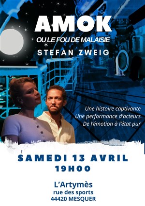 Affiche de Amok ou le fou de Malaisie