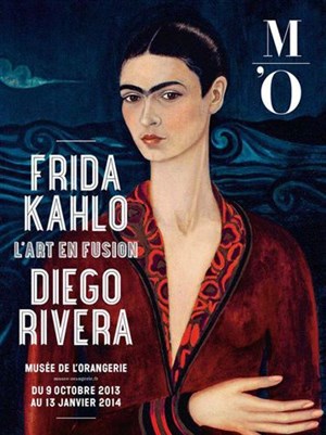 Affiche de Visite guidée : Exposition temporaire : Frida Kahlo - Diego Rivera, l'art en fusion