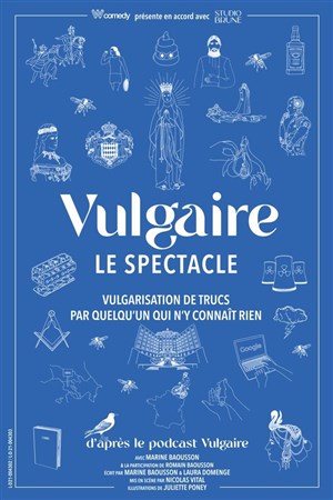 Affiche de Marine Baousson dans Vulgaire