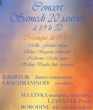 Affiche de Musique de l'Est
