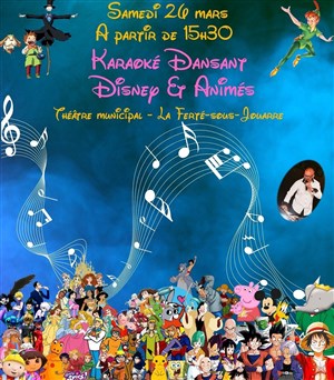 Affiche de Karaoké dansant Disney & Animés