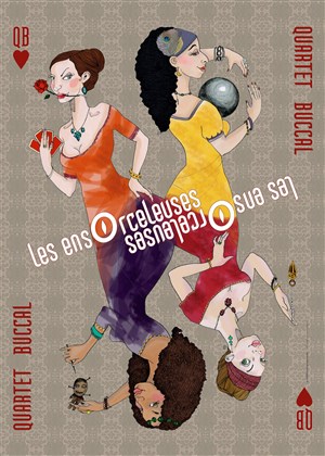 Affiche de Les Ensorceleuses | par le Quartet Buccal