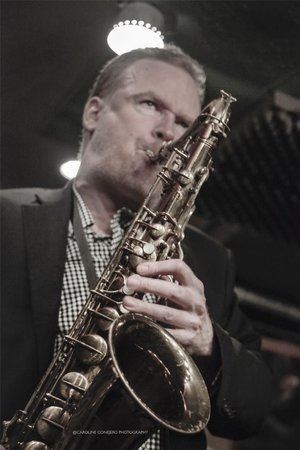 Affiche de David Blekhorn Swing Band invite Nick Hempton (Australie)