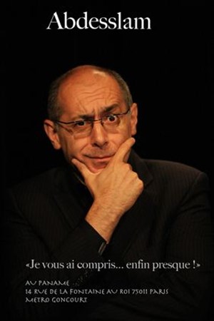 Affiche de Abdesslam dans Je vous ai compris... enfin presque !