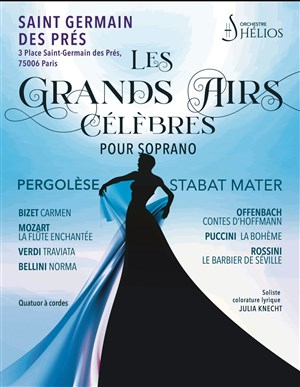 Affiche de Les Grands Airs d'Opéra pour Soprano