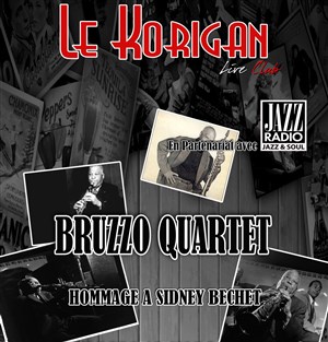 Affiche de Hommage à sydney Bechet Quartet Bruzzo