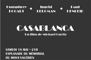 Affiche de Casablanca | Cinéma en plein air
