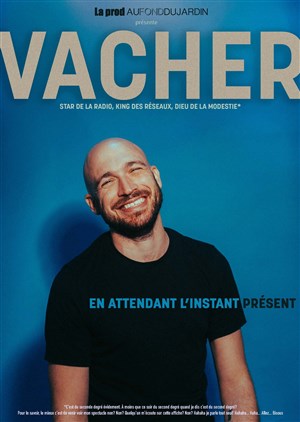 Affiche de Grégory Vacher dans En attendant l'instant présent