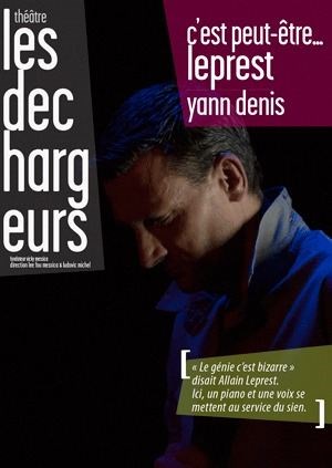 Affiche de C'est peut-être... Leprest