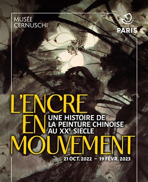 Affiche de L'encre en mouvement : une histoire de la peinture chinoise au XXème siècle | par Michel Lhéritier